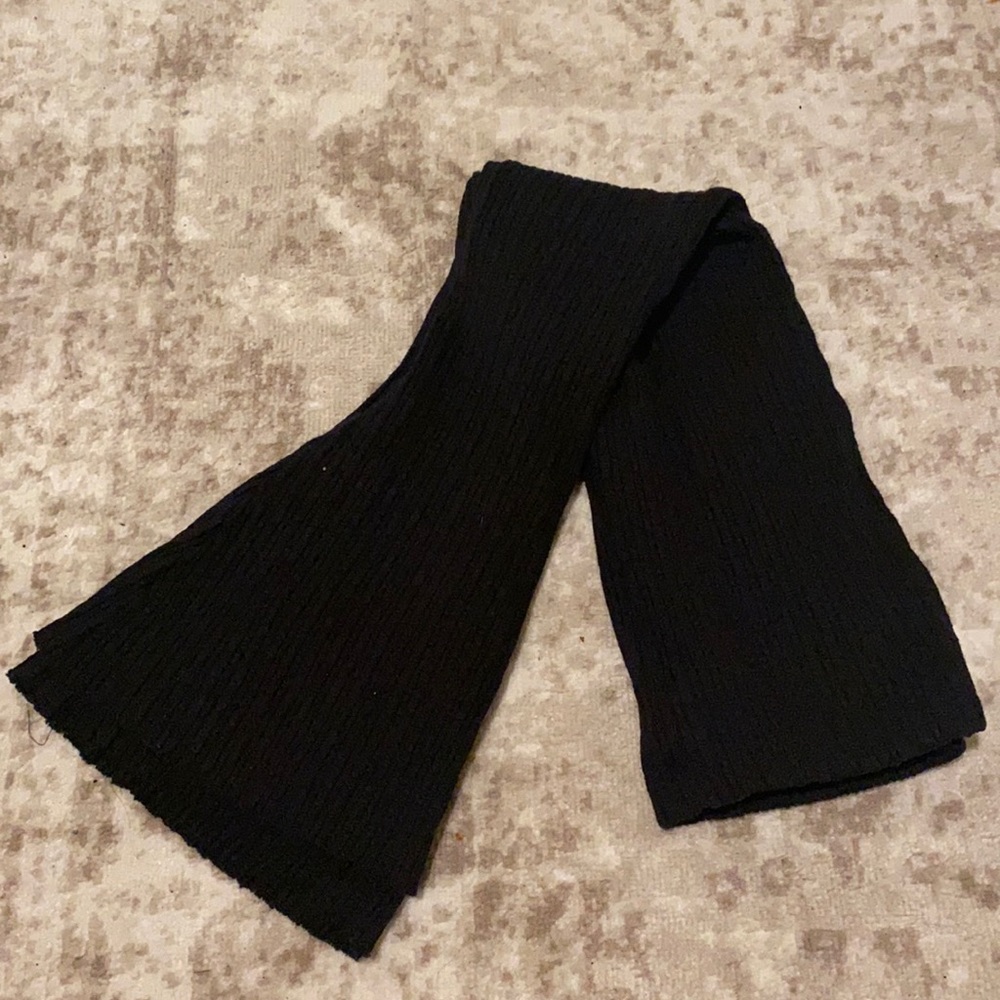 UO Rosie Ribbed High-Waisted Flare Pant
